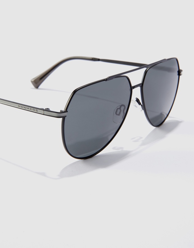 Hawkers Co - HAWKERS - Polarized Black SHADOW Sunglasses for Men and Women UV400