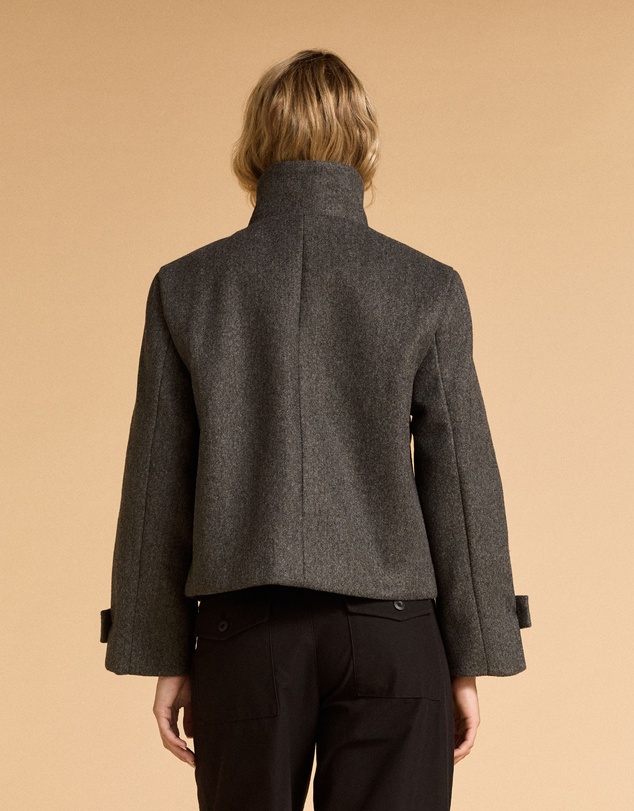 MVN - Short Funnel Neck Jacket