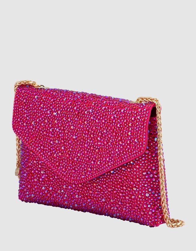 Olga Berg - Hattie Crystal Shoulder Bag