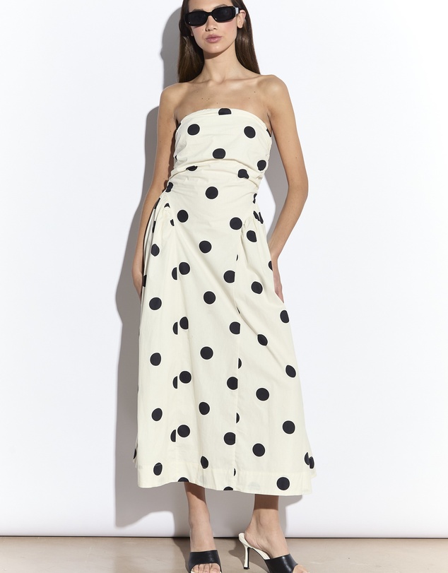 Glamorous - Bandeau Dropped Waist Midaxi Dress