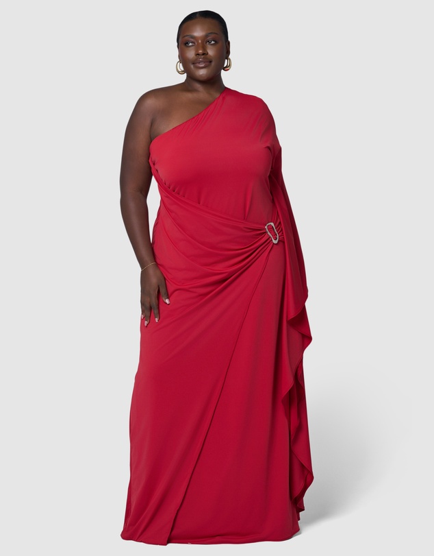 Pink Dusk by Curve Project - Angel Maxi Dress