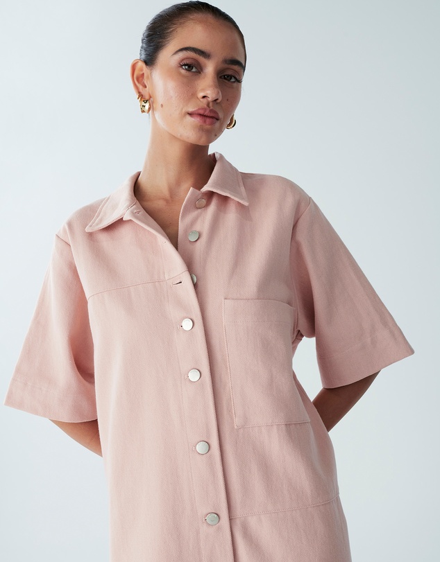 ST MRLO - Lee Denim Shirt Dress