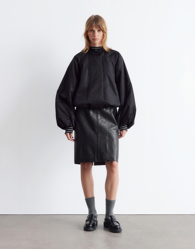 & Other Stories - Voluminous-Sleeve Bomber Jacket