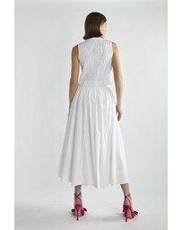 Glamorous - Pleated midi skirt