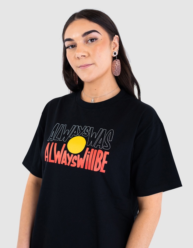 Clothing The Gaps - Always Was, Always Will Be Black Short Sleeve Tee