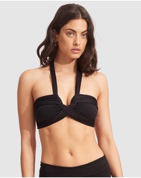 Seafolly - Halter Bandeau Bikini Top