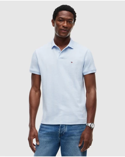 Tommy Hilfiger - Regular Fit Tonal Stripe Polo Shirt