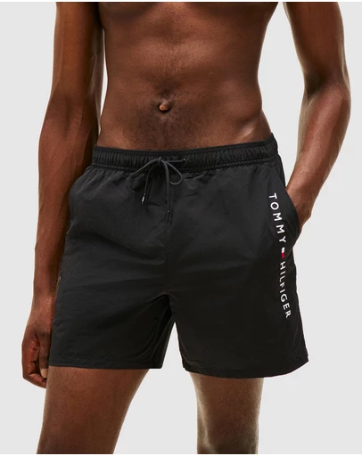 Tommy Hilfiger - Original Logo Mid Length Swim Shorts
