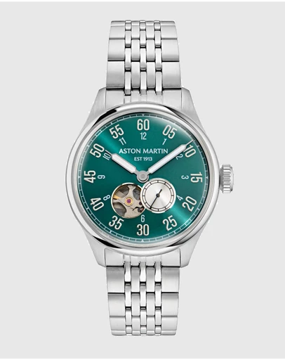Aston Martin - TS1 Automatic Podium Green Stainless Steel Bracelet Watch
