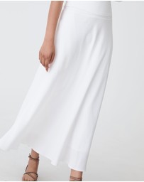 Forcast - Goulbury A-Line Midi Skirt