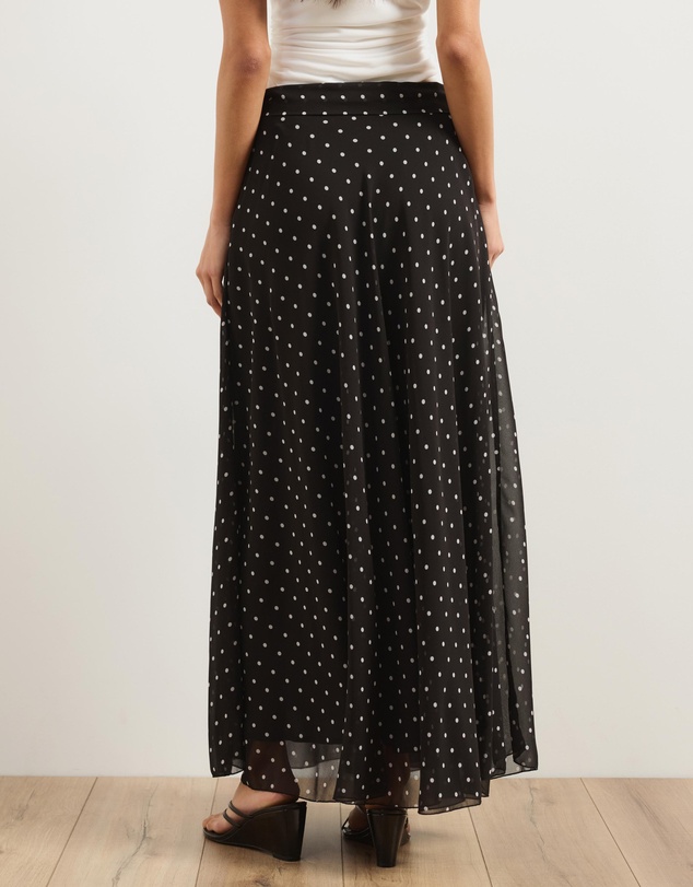 Atmos&Here - Rumi Polka Dot Maxi Skirt