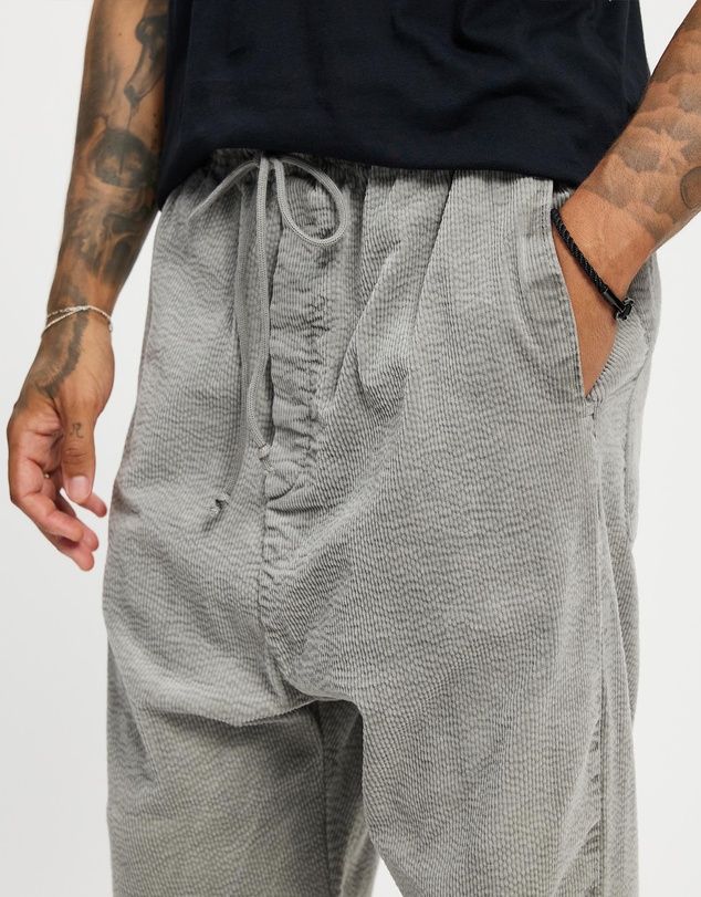 Surrounded By Ghosts - The Lyonite Casual Corduroy Drawstring Pants