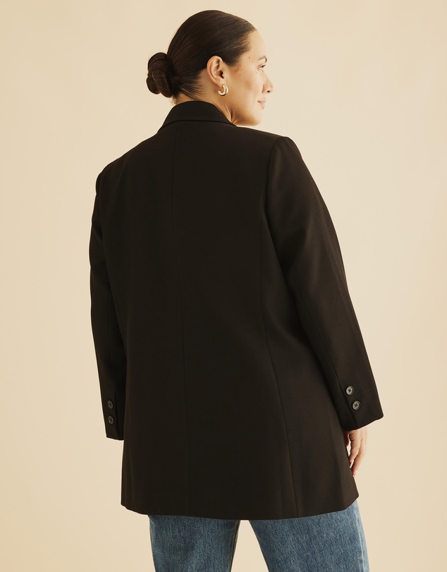 Atmos&Here Curvy - Mika Longline Blazer Coat