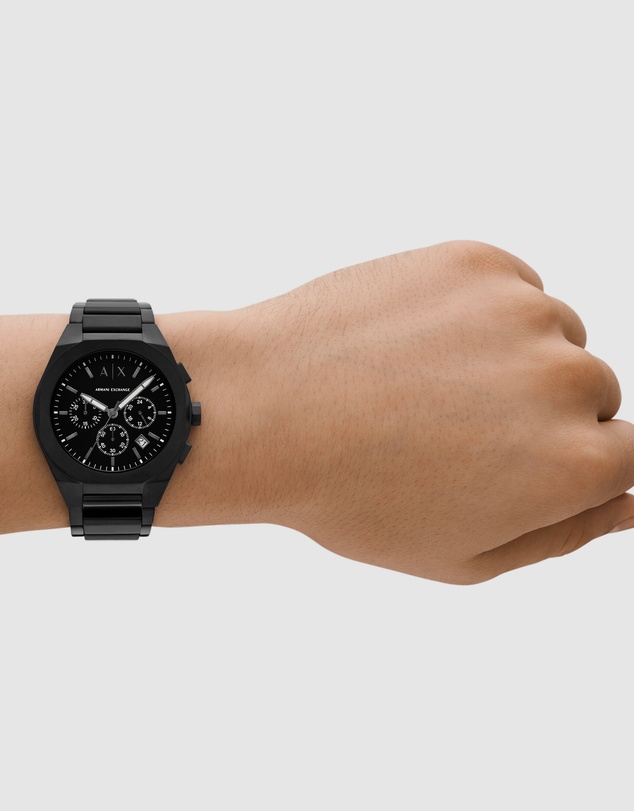 Armani Exchange - Black Chronograph Watch