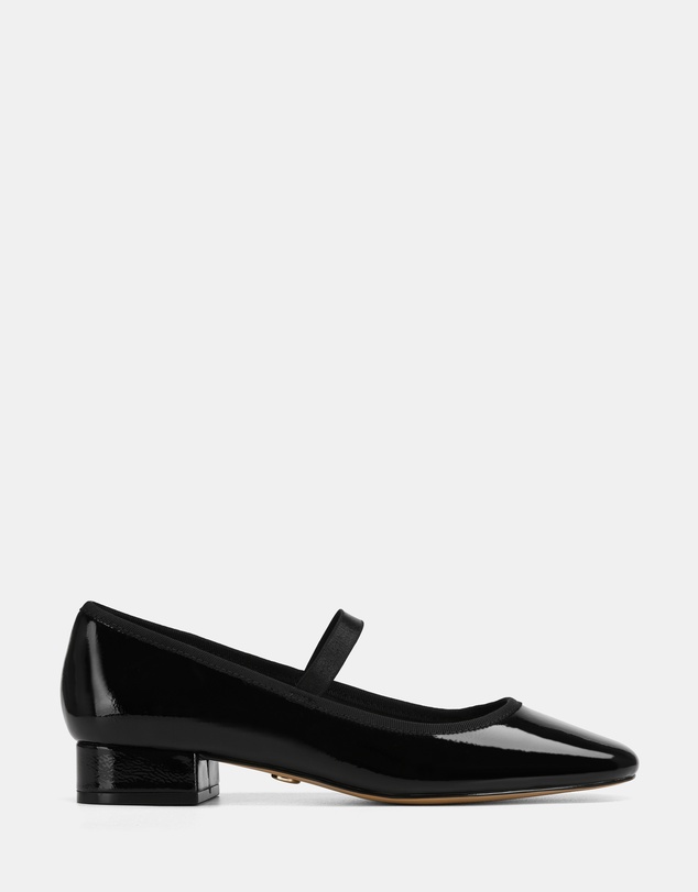 Wittner - Alannah Crinkle Patent Leather Mary Janes