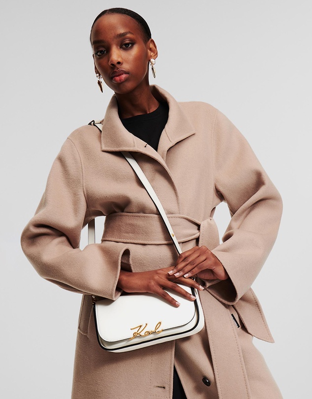 Karl Lagerfeld - Signature Two-Way Crossbody Bag