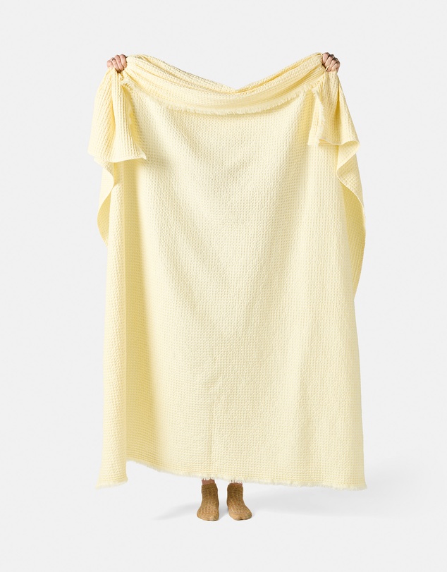 Linen House - Saltwater Butter Throw