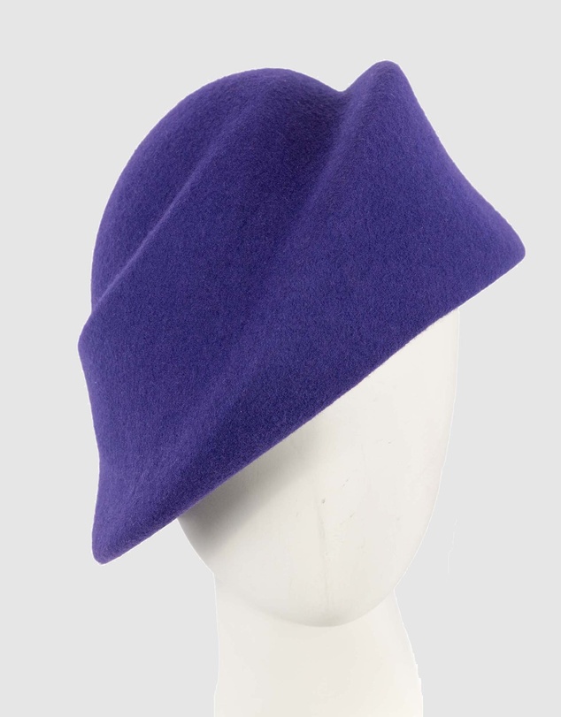 Max Alexander - Purple Winter Felt Designer Hat