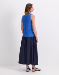 Sportscraft - Josie Tape Yarn Knit Singlet