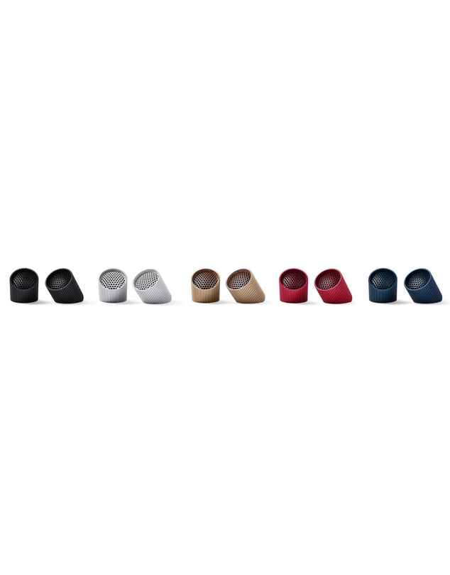 Lexon - Lexon Ray Set Of Magnetic Bluetooth Speakers - Black