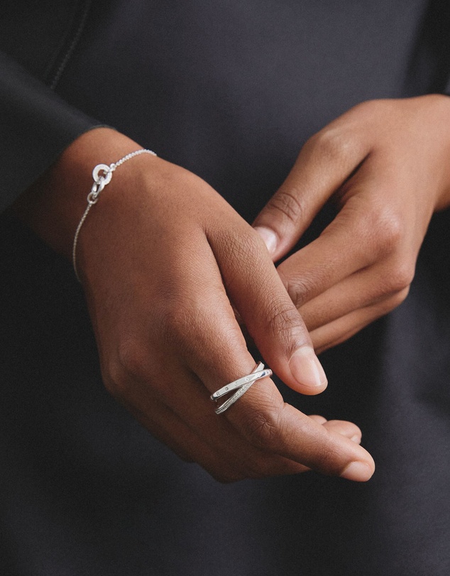 THOMAS SABO - THOMAS SABO Double ring with zirconia