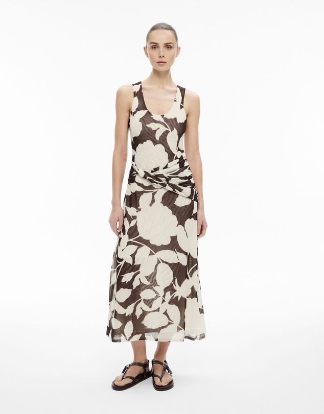 witchery mesh dress WITCHERY Mesh Berry Floral Dress