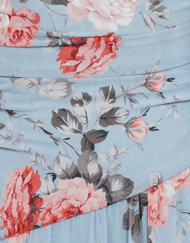 Petal & Pup - Levine Maxi Dress - Blue Floral