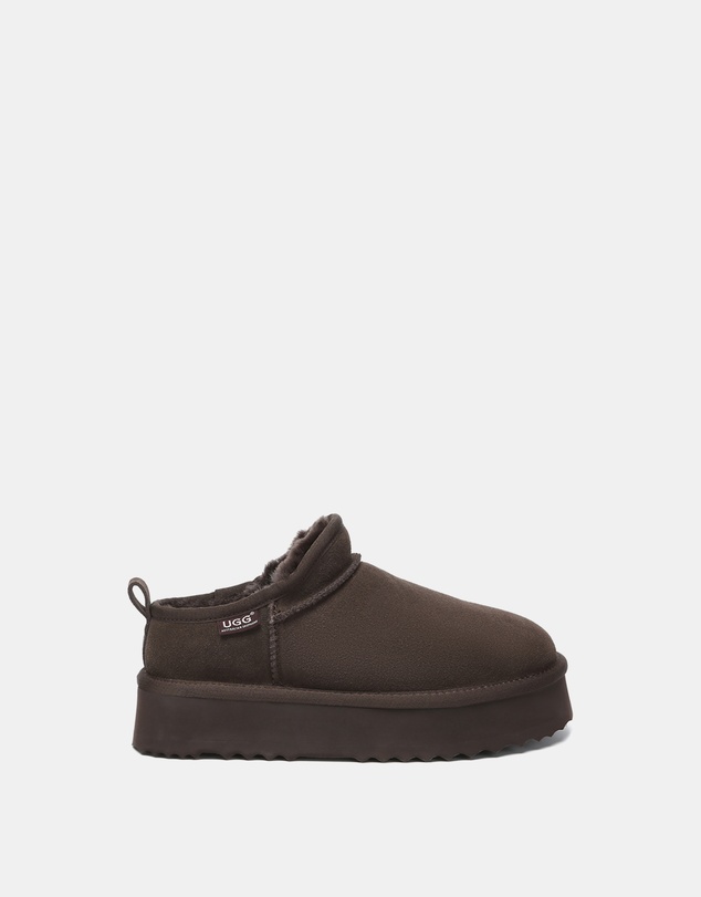 EVERAU - Australian Shepherd Ugg Nano Classic Platform Cow Suede Upper UGG Boots
