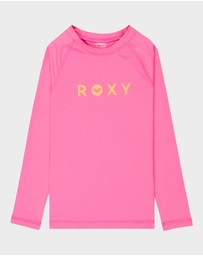 Roxy - Girls 2 to 7 Essential Long Sleeve Rash Vest