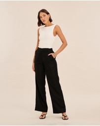 AERE - Organic Cotton Boat Neck Tank