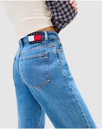 Tommy Jeans - Kira Midrise Slim Straight Jeans