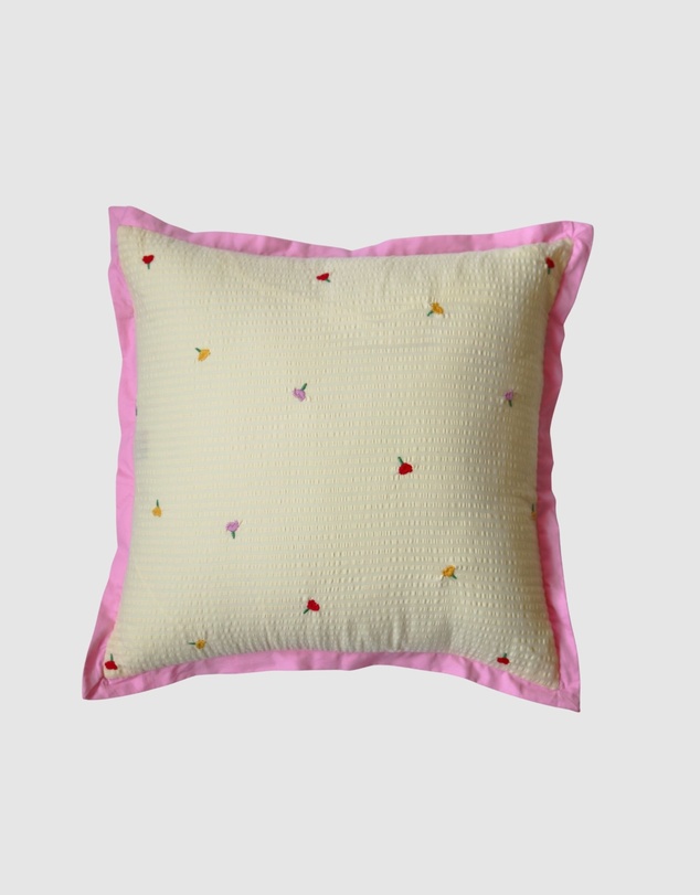 Mosey Me - Forget Me Not Embroidered Cushion