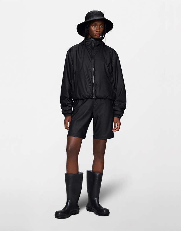RAINS - Lohja Short Insulated Women's Jacket Black