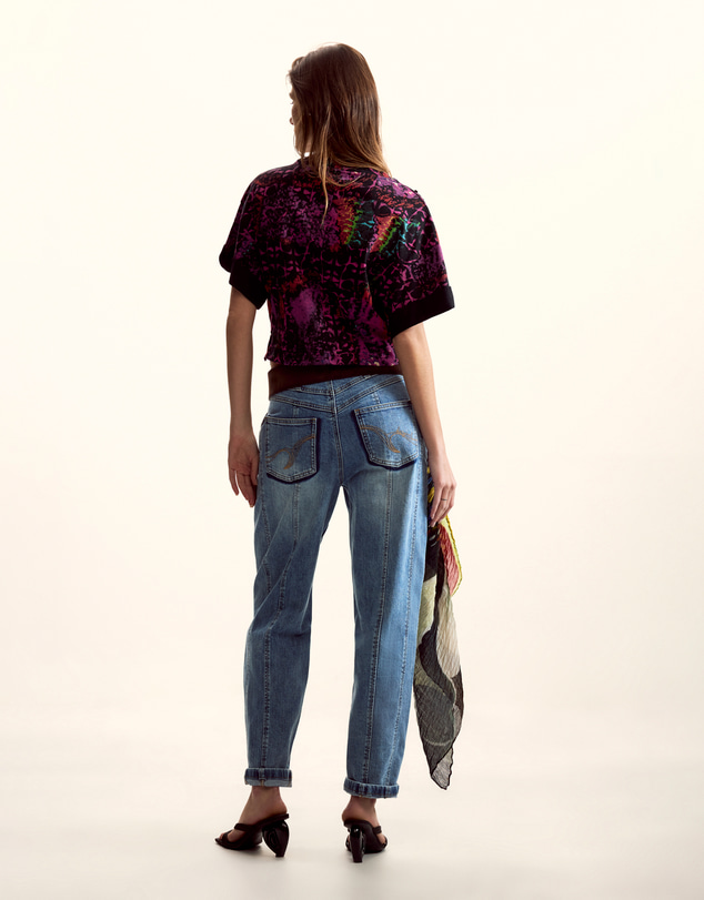 Desigual - Ethnic T-shirt designed by Mr. Christian Lacroix
