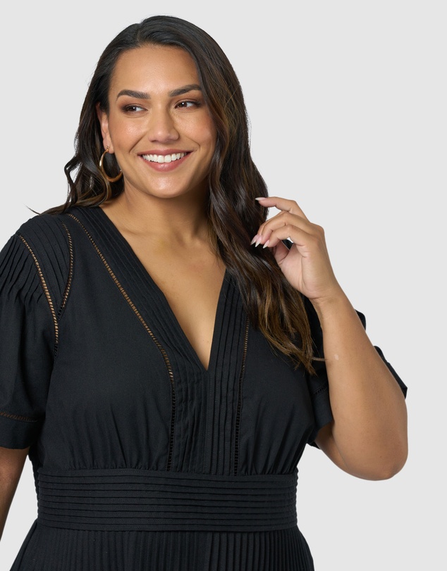 Something 4 Olivia - Abby Linen Maxi Dress