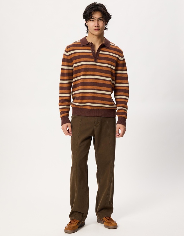 Rhythm - Striped Rugby Sweater