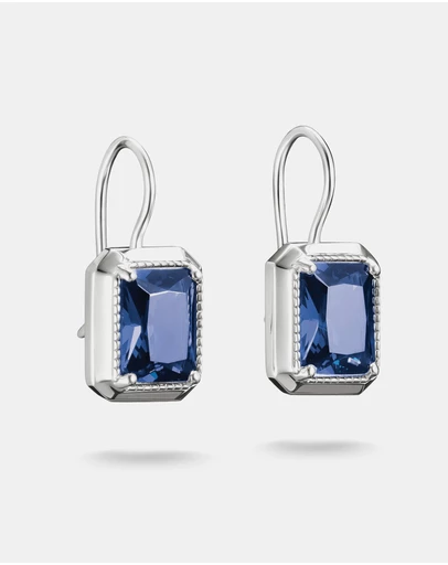 THOMAS SABO - THOMAS SABO Earrings with nanocrystal in octagon cut