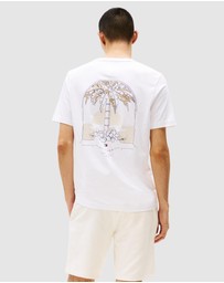 Tommy Hilfiger - Palm Tree Back Graphic T-Shirt