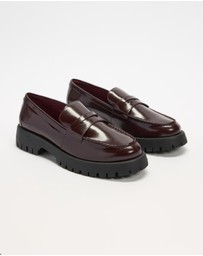AERE - Chunky Leather Loafers