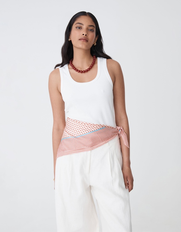 Forcast - Maisie Cotton Rib Singlet