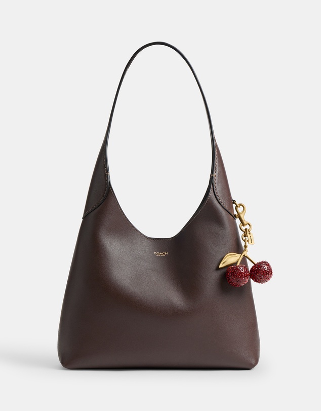 Coach - Small Crystal Cherry Bag Charm