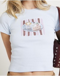 Alice In The Eve - Cafe Society Baby Tee