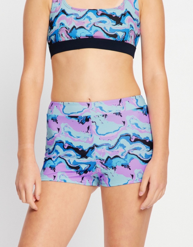 Modibodi - Teen Period Swimwear Hi Waist Short Super Absorbency