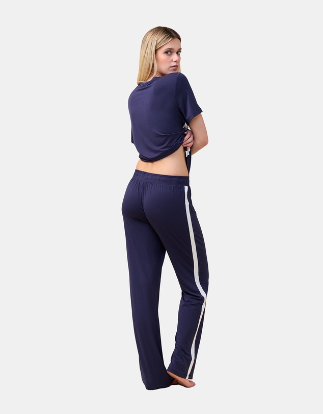 Gingerlilly - Inez Bamboo Pant with Stripe