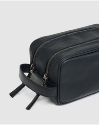 Oxford - Traveller Leather Wash Bag