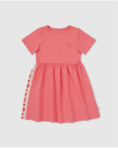 Olive & The Captain - O+TC Everyday Classic Dress- Coral