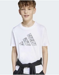 adidas Sportswear - Camo Graphic T-Shirt - Kids-Teens