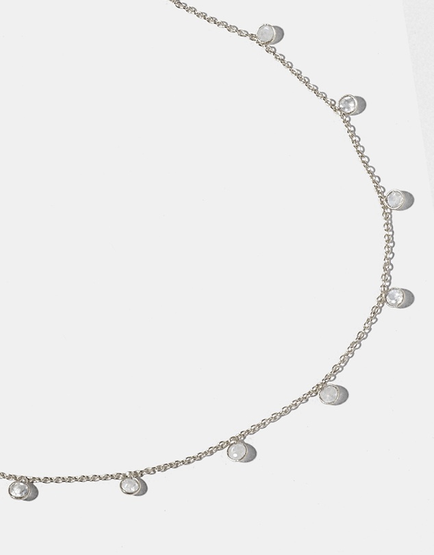 CA Jewellery - Moonstone Necklace Silver