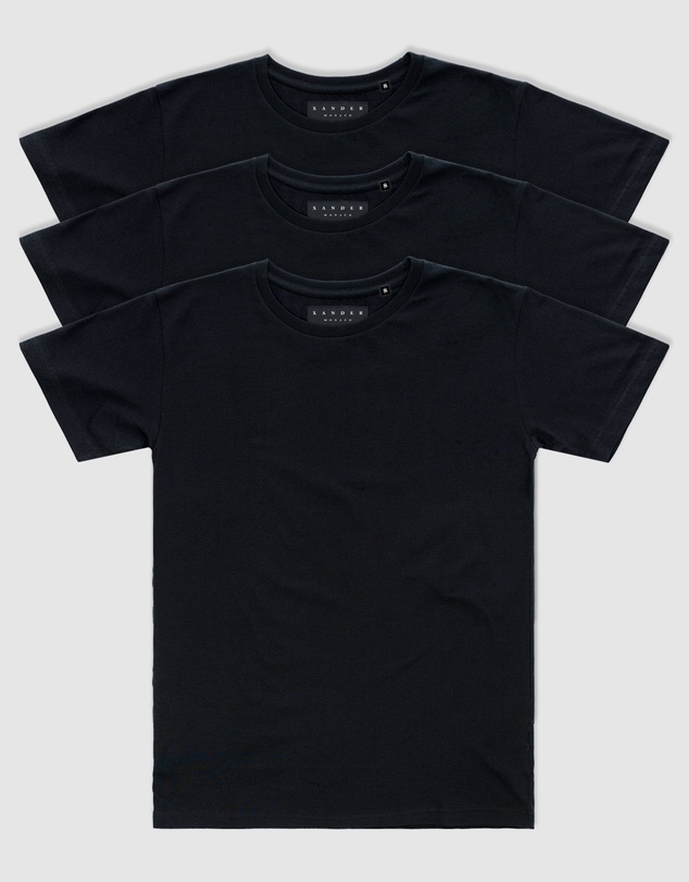 Xander - 3-Pack Blanc Tee