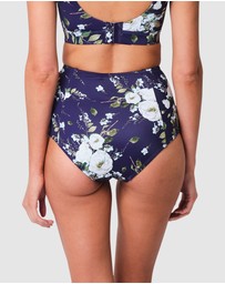 UNE PIECE - Never Say Never High-Waisted Bikini Bottom